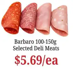 Farmer Jack's Barbaro Selected Deli Meats offer