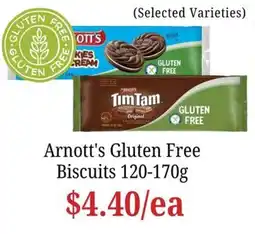 Farmer Jack's Arnott's Gluten Free Biscuits offer