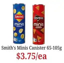 Farmer Jack's Smith's Minis Canister offer
