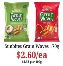 Farmer Jack's Sunbites Grain Waves offer