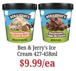 Farmer Jack's Ben & Jerry's Ice Cream offer