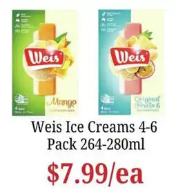 Farmer Jack's Weis Ice Creams offer