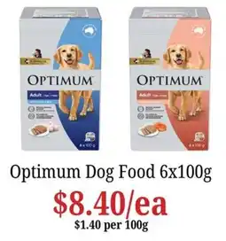 Farmer Jack's Optimum Dog Food offer