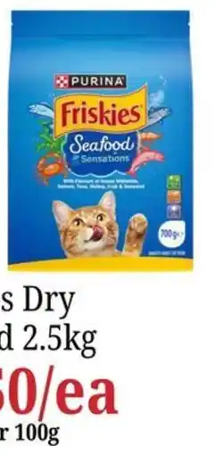 Farmer Jack's Friskies Seafood Sensations Dry offer