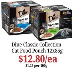 Farmer Jack's Dine Classic Collection Cat Food Pouch offer