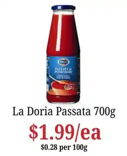 Farmer Jack's La Doria Passata offer