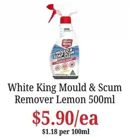 Farmer Jack's White King Mould & Scum Remover Lemon offer