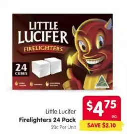 Spar Little Lucifer Firelighters offer