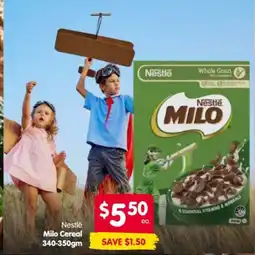 Spar Nestlé Milo Cereal offer