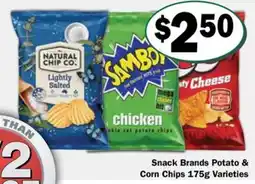 Friendly Grocer Snack Brands Potato & Corn Chips Varieties offer