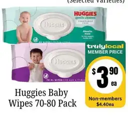 Farmer Jack's Huggies Baby Wipes offer