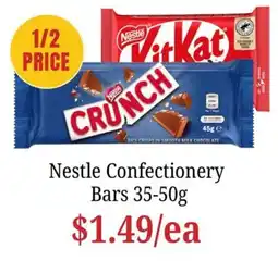 Farmer Jack's Nestle Confectionery Bars offer