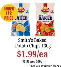 Farmer Jack's Smith's Baked Potato Chips offer