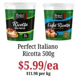 Farmer Jack's Perfect Italiano Ricotta offer