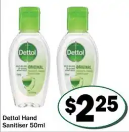 Friendly Grocer Dettol Hand Sanitiser offer