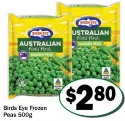 Friendly Grocer Birds Eye Frozen Peas offer