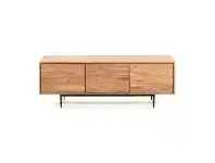 Duncan Handmade Acacia Timber 3 Door TV Unit, 147cm