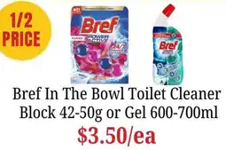Farmer Jack's Bref In The Bowl Toilet Cleaner offer