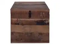 Felcourt Reclaimed Timber Trunk Side Table