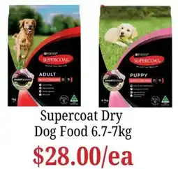 Farmer Jack's Supercoat Dry Dog Food offer