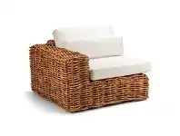 Bowen Rattan One Arm Chair, LHF