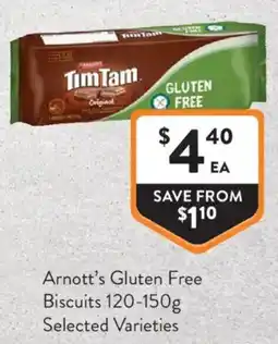 Foodworks Arnott's Gluten Free Biscuits offer