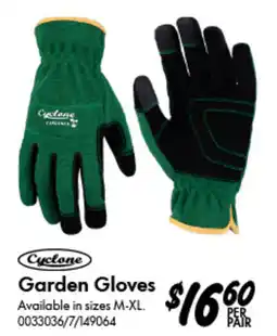 Bunnings Cyclone Garden Gloves offer