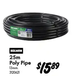 Bunnings Holman 25m Poly Pipe offer