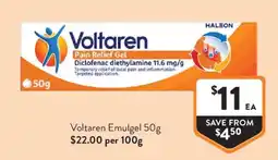 Foodworks Voltaren Pain Relief Gel offer