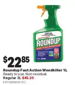 Mitre 10 Roundup Fast Action Weedkiller offer