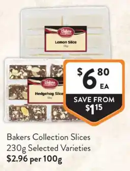 Foodworks Bakers Collection Slices offer