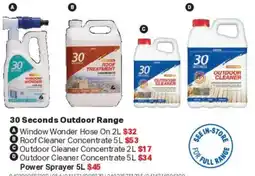 Mitre 10 30 Seconds Outdoor Range offer