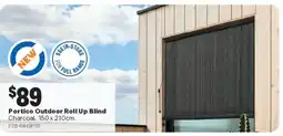 Mitre 10 Portico Outdoor Roll Up Blind offer