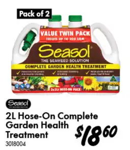Bunnings Seasol 2L Hose-On Complete Garden Health Treatment offer
