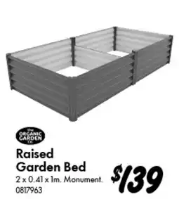 Bunnings The Organic Garden Kit Raised Garden Bed offer