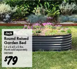 Bunnings Jack Round Raised Garden Bed offer