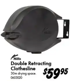Bunnings Hills Double Retracting Clothesline offer