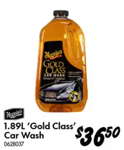 Bunnings Meguiar's Gold Class Car Wash offer