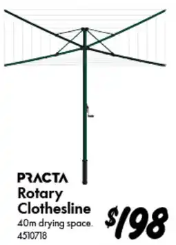 Bunnings Practa Rotary Clothesline offer