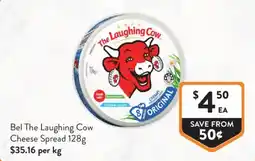 Foodworks The Laughing Cow Cheese Spread offer