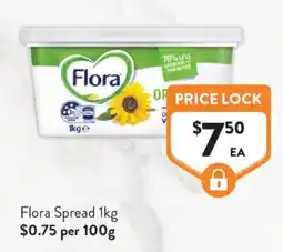 Foodworks Flora Spread offer