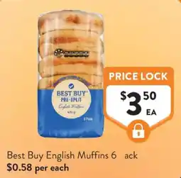 Foodworks Best Buy English Muffins offer