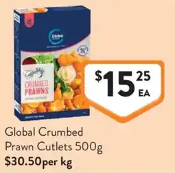 Foodworks Global Crumbed Prawn Cutlets offer