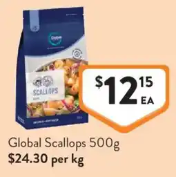 Foodworks Global Scallops offer