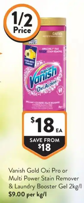 Vanish Gold Oxi Pro