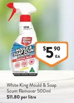 Foodworks White King Mould & Soap Scum Remover offer