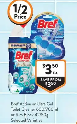 Foodworks Bref Toilet Cleaner offer