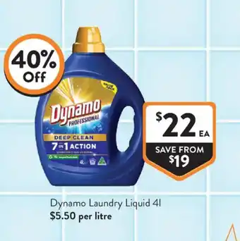 Dynamo Laundry Liquid