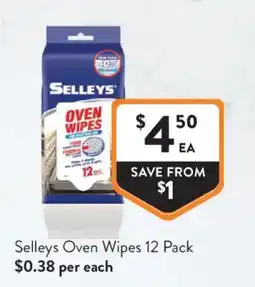 Foodworks Selleys Oven Wipes offer