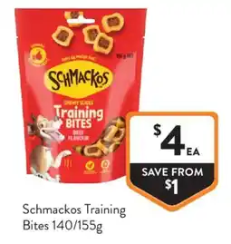 Foodworks Schmackos Training Bites offer